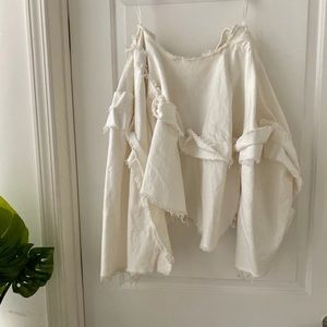 Comme des Garçons Spring 2004 canvas skort